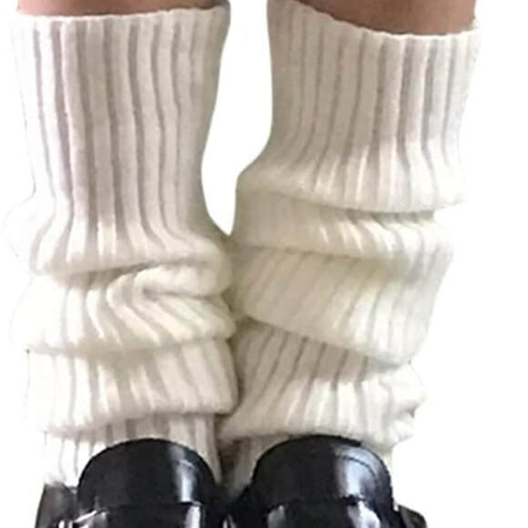 Womens And Girls Kawaii Leg Warmers 80s Harajuku Lolita Japanese Legwarmers Ankl - Picture 1 of 5